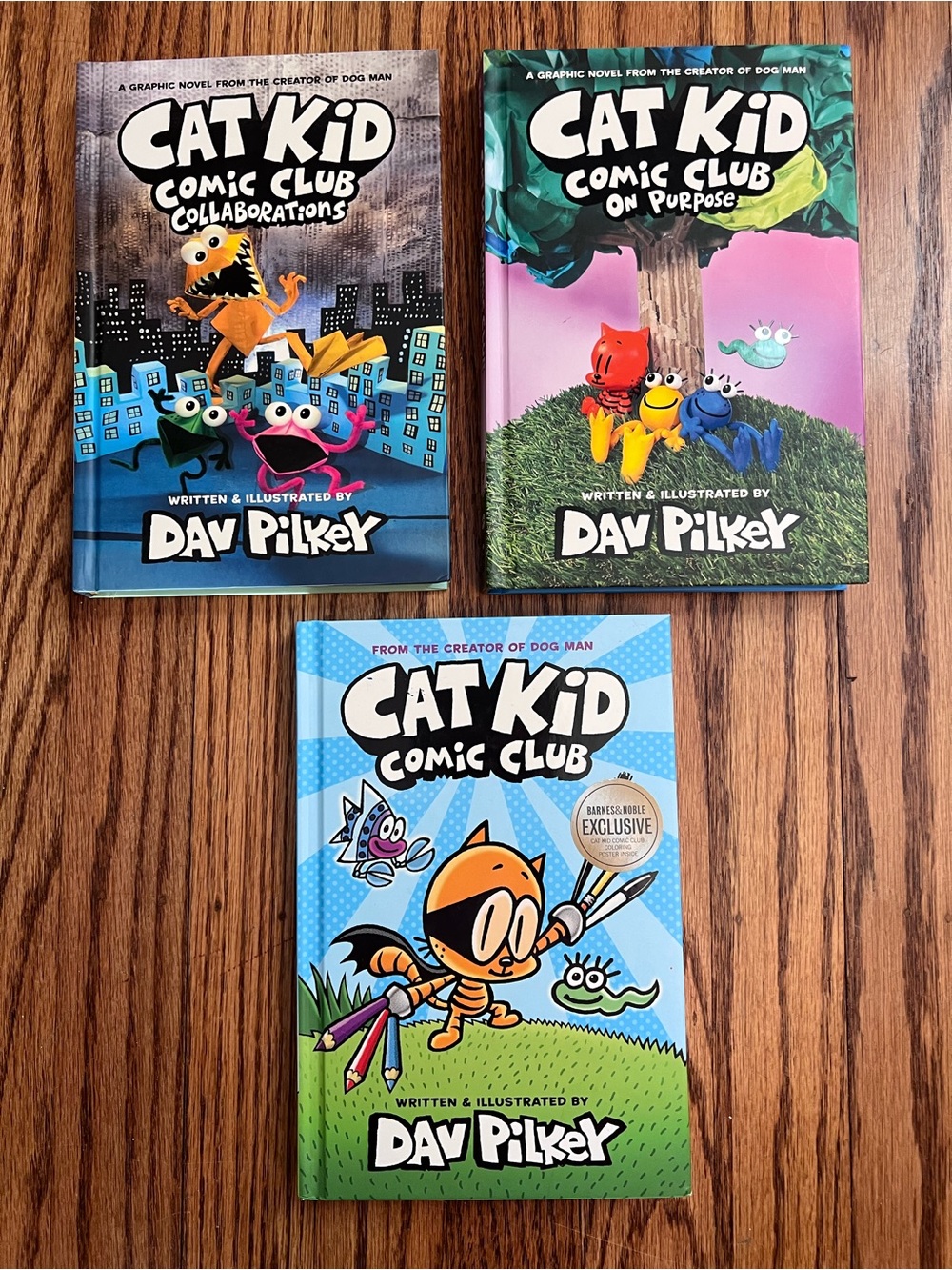 Cat Kid Comic Club Book Set
